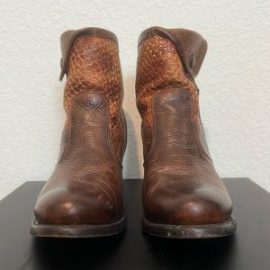 Sonora Isabella Leather Ankle Boots, 7B